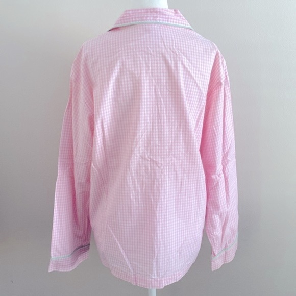 Victoria’s Secret vintage gingham pink & white cotton pj set - Picture 8 of 10
